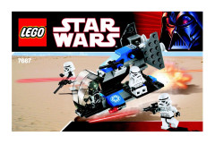 LEGO 7667 instructions page 1 – build guide