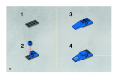 LEGO 7667 instructions page 10 – build guide
