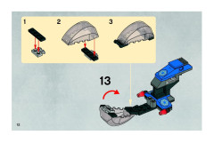LEGO 7667 instructions page 12 – build guide