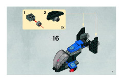 LEGO 7667 instructions page 15 – build guide