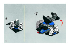 LEGO 7667 instructions page 18 – build guide