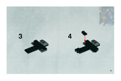 LEGO 7667 instructions page 5 – build guide