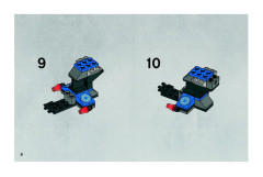 LEGO 7667 instructions page 8 – build guide
