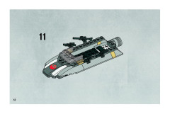 LEGO 7668 instructions page 12 – build guide