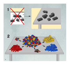 LEGO 7669 instructions page 2 – build guide