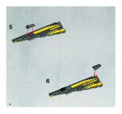LEGO 7669 instructions page 22 – build guide