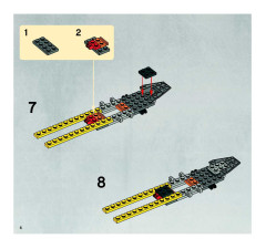 LEGO 7669 instructions page 6 – build guide