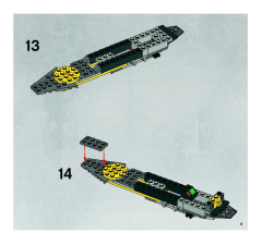 LEGO 7669 instructions page 9 – build guide