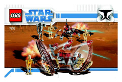 LEGO 7670 instructions page 1 – build guide