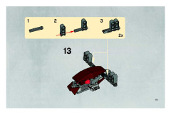 LEGO 7670 instructions page 11 – build guide