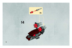 LEGO 7670 instructions page 12 – build guide