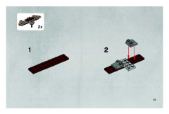 LEGO 7670 instructions page 13 – build guide