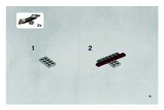LEGO 7670 instructions page 19 – build guide