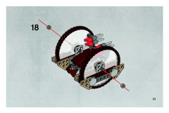 LEGO 7670 instructions page 23 – build guide