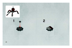 LEGO 7670 instructions page 24 – build guide