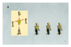 LEGO 7670 instructions page 3 – build guide