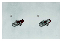 LEGO 7670 instructions page 7 – build guide