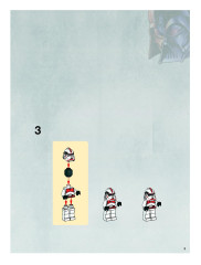 LEGO 7671 instructions page 3 – build guide