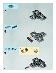 LEGO 7671 instructions page 6 – build guide