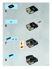 LEGO 7672 instructions page 7 – build guide