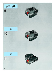 LEGO 7672 instructions page 8 – build guide