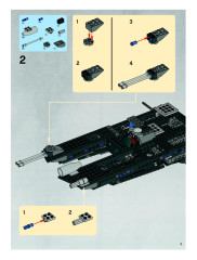 LEGO 7672 instructions page 3 – build guide