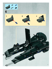 LEGO 7672 instructions page 7 – build guide