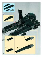 LEGO 7672 instructions page 8 – build guide