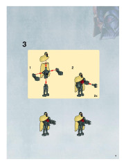 LEGO 7673 instructions page 3 – build guide