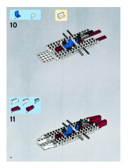 LEGO 7674 instructions page 10 – build guide