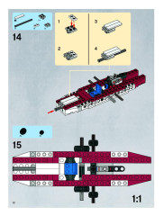 LEGO 7674 instructions page 12 – build guide