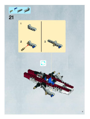 LEGO 7674 instructions page 17 – build guide