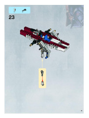 LEGO 7674 instructions page 19 – build guide