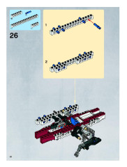 LEGO 7674 instructions page 22 – build guide
