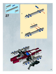 LEGO 7674 instructions page 23 – build guide