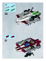 LEGO 7674 instructions page 25 – build guide