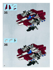 LEGO 7674 instructions page 28 – build guide