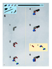 LEGO 7674 instructions page 6 – build guide