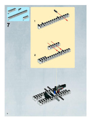 LEGO 7674 instructions page 8 – build guide
