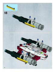 LEGO 7674 instructions page 10 – build guide