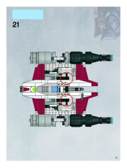 LEGO 7674 instructions page 13 – build guide