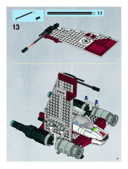 LEGO 7674 instructions page 19 – build guide