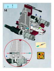 LEGO 7674 instructions page 20 – build guide