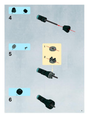 LEGO 7674 instructions page 3 – build guide