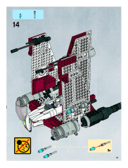 LEGO 7674 instructions page 35 – build guide