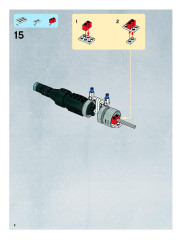 LEGO 7674 instructions page 8 – build guide