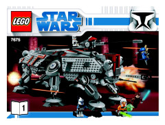 LEGO 7675 instructions page 1 – build guide