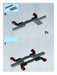 LEGO 7675 instructions page 6 – build guide