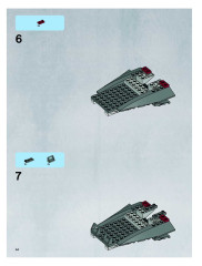 LEGO 7675 instructions page 44 – build guide