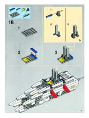 LEGO 7676 instructions page 71 – build guide